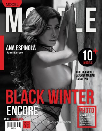 Model Modele Magazine - Black Winter Encore 2018